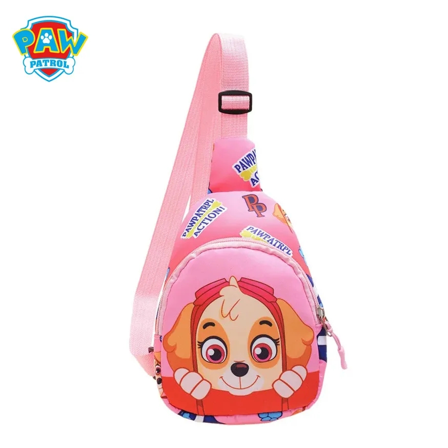 Paw Patrol Chest Bag Kids Children Mini Outdoor Shoulder Bags Boys Girls Paw Patrol Bag Costume Accessories Students Baby Bag