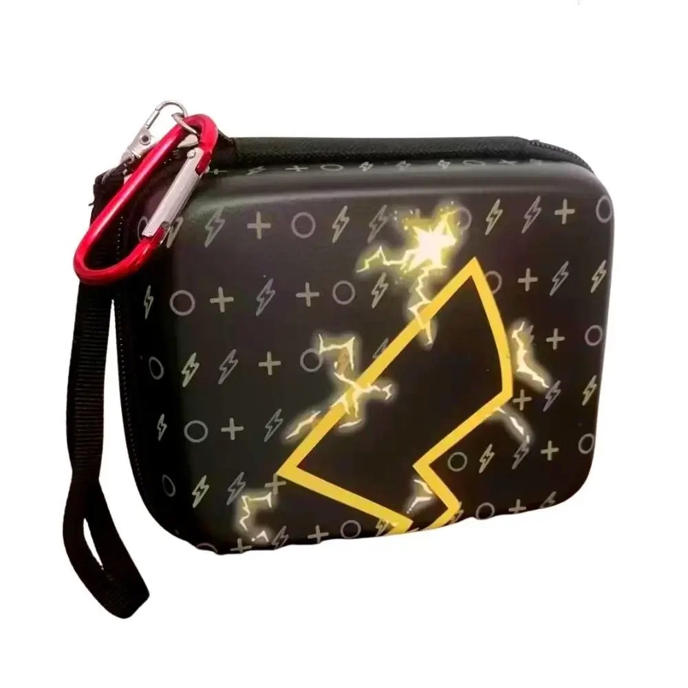 400pcs Pokemon Metal Gold Card Box Golden Letters Spanish Playing Cards Metalicas Charizard Vmax Gx Collection Game Card Case