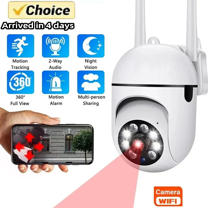 Wall-WiFi Camera Night Vision 2.4G hotspot 360?? Rotate Anti-theft Monitor Security Surveillance Smart Camera for Phone